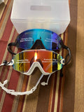 4pc Adult Swimming goggles with swim caps