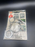 22” Pocket Spiral Wire Saw – Compact Camping & Emergency Survival Tool