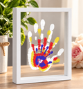 CHERRY CHEERS Family Handprint Kit – DIY Keepsake Frame