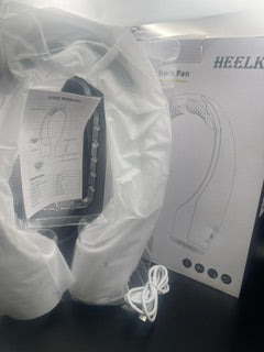 HEEKLI Q1 Rechargeable Neck Fan – Hands-Free Wearable Personal Cooling Fan