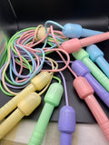 Set of 5 Colorful Plastic Jump Rope — $5