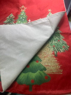 🎄 Christmas Tree Throw Pillow Cover – 19.5” x 19.5”